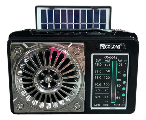 Radio Solar Multibanda Recargable