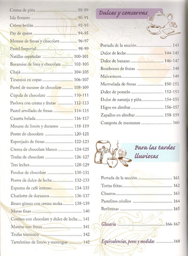 Los Postres Y Delicias De La Abuela (recetario)