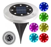 Comprar Pack 4 Lamparas Solar Exteriores 8 Led Empotrable