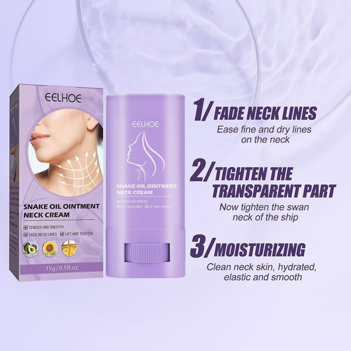 Ee Crema Reafirmante Antiaging Aceite De Vibora Para Cuello