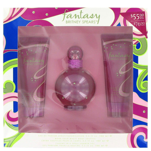 Britney Spears Fantasy- Set De Regalo 3.3 Oz Eau De Parfum