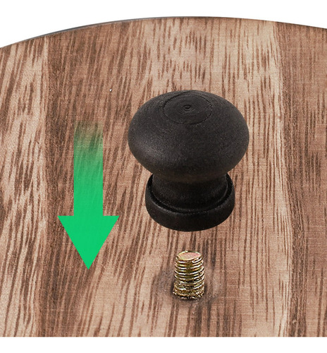Mz Soporte Para Filtro De Café, Recipiente De Madera Para