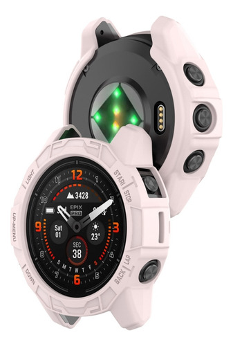 ' Funda De Reloj Tpu Para Garmin Epix Pro 47 Mm/fenix 7/7