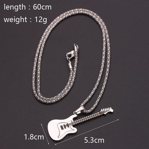 Collar De Púa De Guitarra Para Hombre Y Mujer