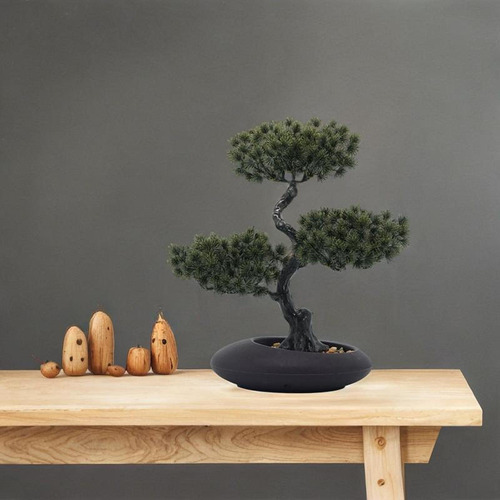 Pino De Bonsai Artificial Realista Pequeñas Falsas De