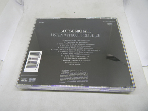 Lote Com 2 Cds-george Michael-faith/listen Whitout Prejudice Estandar (Usado)