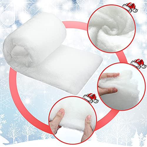 Rollo Grande De Nieve Artificial Gruesa Navidad, Manta ...