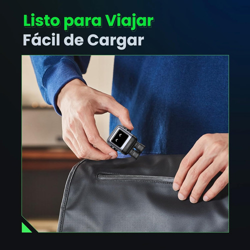 Cargador Ugreen Robot 65w Tipo C C. Rapida Black 15570