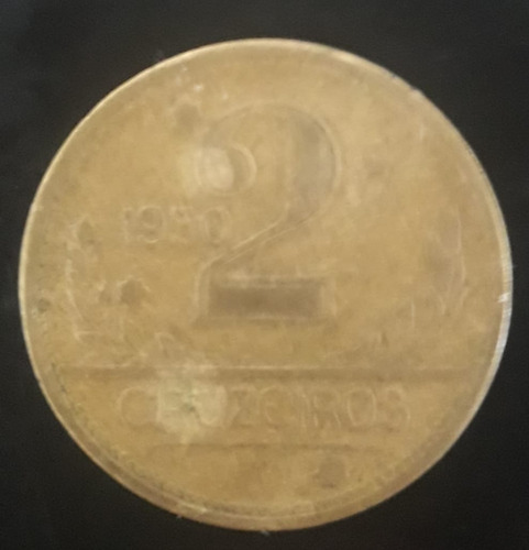 Imagem 1 de 2 de Moeda 2 Cruzeiros Ano 1950