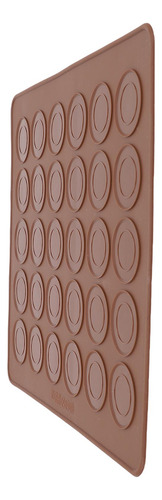 Tapete Para Macarrones, 10 Láminas De Silicona, 30 Agujeros,