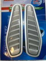 Comprar Tomas Aire Laterales Decora Tuning Capot Auto Gris .x2 T64