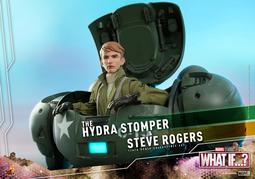 Steve Rogers Y The Hydra Stomper 1/6 What If Marvel Hot Toys