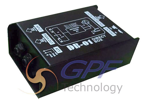 Caja Directa Pasiva Moon Db-01 Salida Paralela Y Atenuador