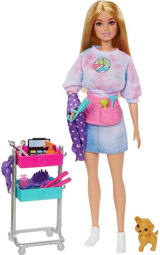 Barbie La Pelicula Barbie Muñeca Malibu Estilista Hnk95