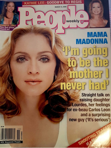 Madonna Revista People Otra Leer Descripcion