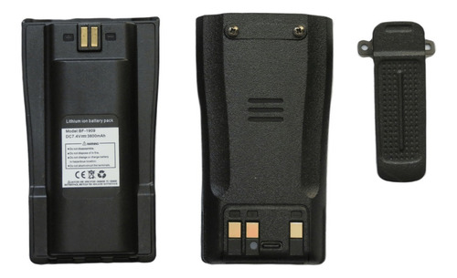 Bateria Para Rádio Comunicador Baofeng Bf-1909 + Clipe