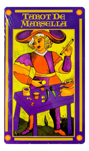 Tarot De Marsella Profesional Plastificado 78+instructivo