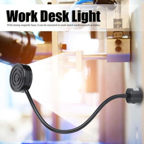 7w Led Mesa De Trabajo Luz Flexible Cuello De Cisne Lámpara