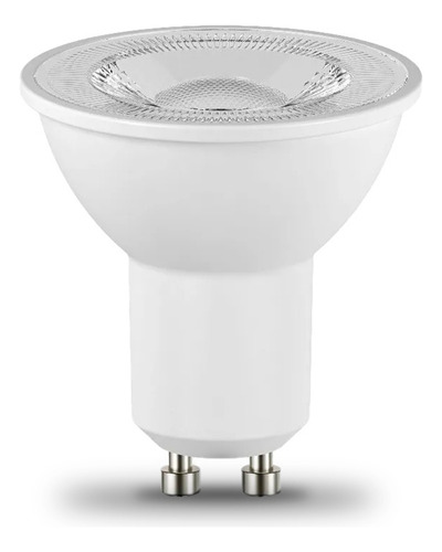 Lampara 7w Dimerizable Luz Led Dicroica Apto Gu10 120° 220v Luz Blanca cálida