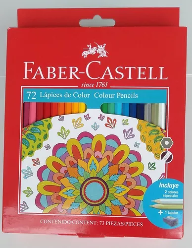 Colores Faber Castell Hexagonales x 60 : : Oficina y papelería