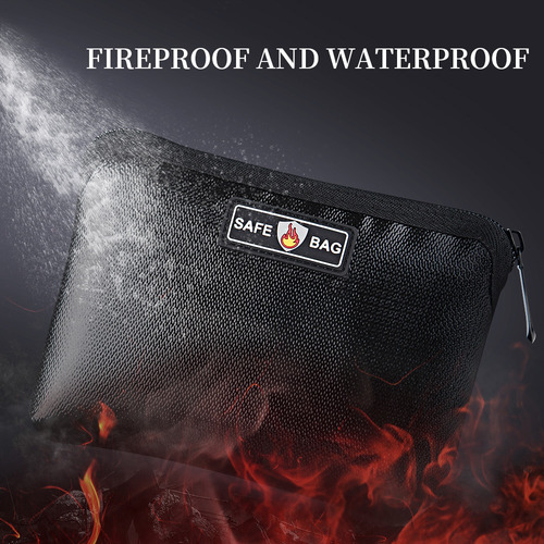 Bolsas De Documentos Impermeables A Prueba De Fuego, Materia