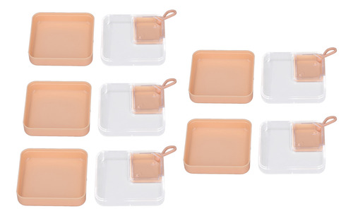Estuche Para Maquillaje, 5 Unidades, Soporte Para Polvo, Rec