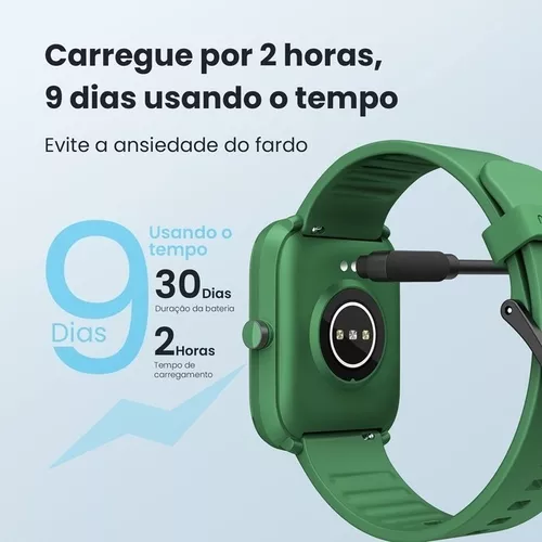 Relógio Smartwatch Haylou Gst Bluetooth 5.1 Tela De 1,69