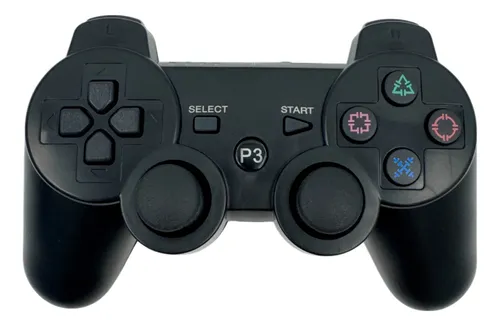 Control Generico Negro Bluetooth Compatible Con Ps3