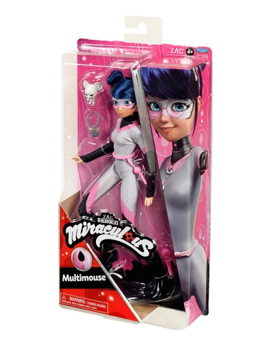 Ladybug Miraculous Multi Mouse Muñeca Articulada Original