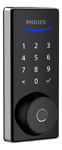 Cerradura Digital Philips Ddl210s-1h/b 4 Modos De Apertura