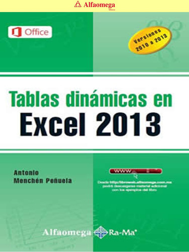 Libro Ao Tablas Dinámicas En Excel 2013