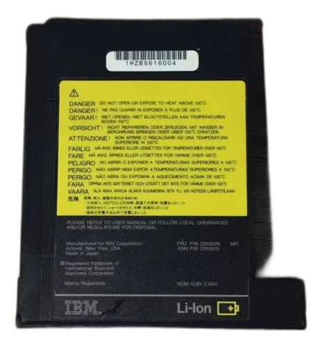 Bateria Ibm Thinkpad 600e 600x 02k6505