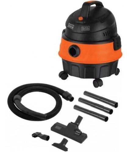 Aspirador E Soprador Pó E Água 1200w - Bdap10 Black + Decker