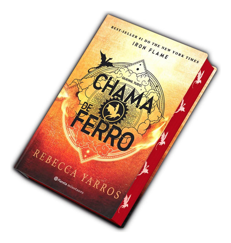 Kit 2 Livros Best-seller, Quarta Asa + Chama De Ferro, Livro 1 E 2 Da Série O Empyriano, Um Romance Eletrizante, Repleto De Reviravoltas, Capa Dura, Português, Rebecca Yarros, Planeta Minotauro