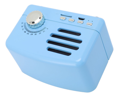 Altavoz Vintage, Portátil, Recargable, Retro, Con Reducción