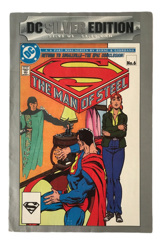 Superman The Man Of Steel #6 Dc Silver Edition Comics 1986