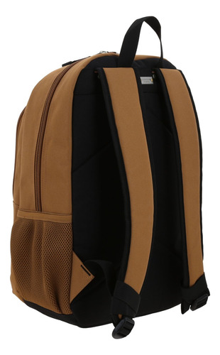 Mochila Grande Chenson 1818 Wynn Juvenil Unisex Hombre Cafe Marrón Liso