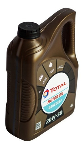 Aceite Lubricante Multigrado Total Genecelf 20w50 4 Litros