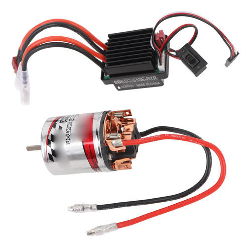 Motor Rc Crawler Esc 540 De Acero Inoxidable Pulido A Prueba