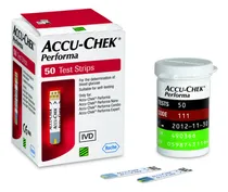 Comprar Accu Chek Performa de Tiras Reactivas color rojo