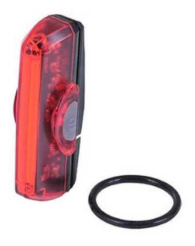 Imagem 2 de 5 de Pisca Traseiro Absolute Jy-6102t Recarregável Led Vermelho