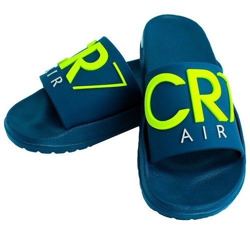 Imagen 2 de 4 de Sandalias Casual Cr7 Navy Cr706nv Moletto