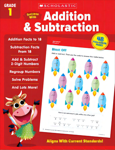 Scholastic Success With Addition & Subtraction Grade 1, De Scholastic Teaching Resources. Editorial Scholastic Teaching Res, Tapa Blanda En Inglés