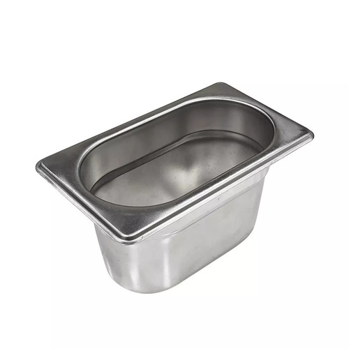 Fuenton Bandeja Gastronomica Gn 1/9 X 6,5 Cm Acero Inox 18/8