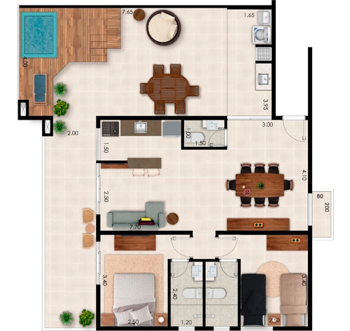 Imagem 13 de 14 de Toninhas Ubatuba - 2suites 76-80m2 E Perto Do Mar!