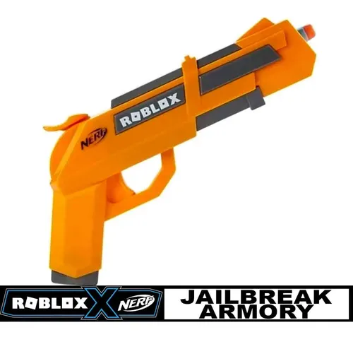 2 Lançadores Nerf Roblox Jailbreak Armory - Hasbro F2483