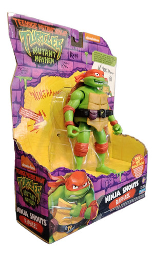 Tmnt Mutant Mayhem Ninja Shouts Raphael Bandai