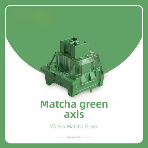 Cs Matcha Green Shaft V3 Pro (versión A Prueba De Polvo) -45