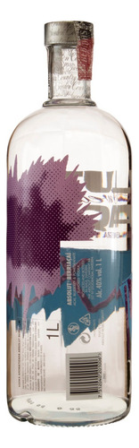Vodka Destilada Saborizada Absolut Berri Açaí Garrafa 1l