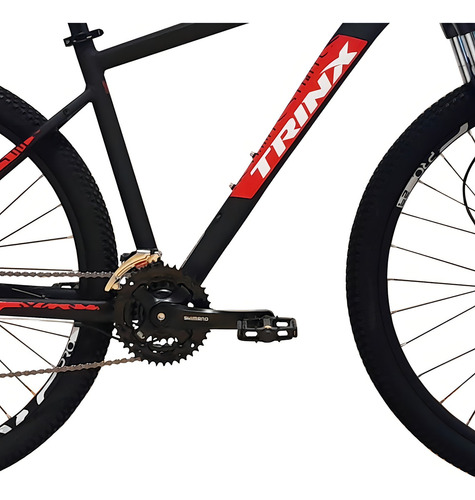 Bicicleta Trinx D500 Pro Mtb Rodado 29 Color Negro Tamaño Del Cuadro L